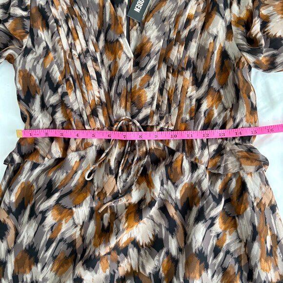 Steve Madden Women's Rami V-Neck Empire Waist Mini Dress NWT Size M - Picture 7 of 10